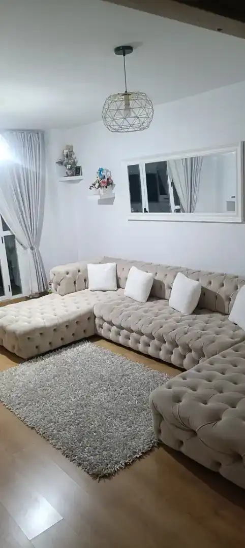 Sala d'estar de Pis en venda en Pego amb Aire condicionat, Jardí privat i Parquet