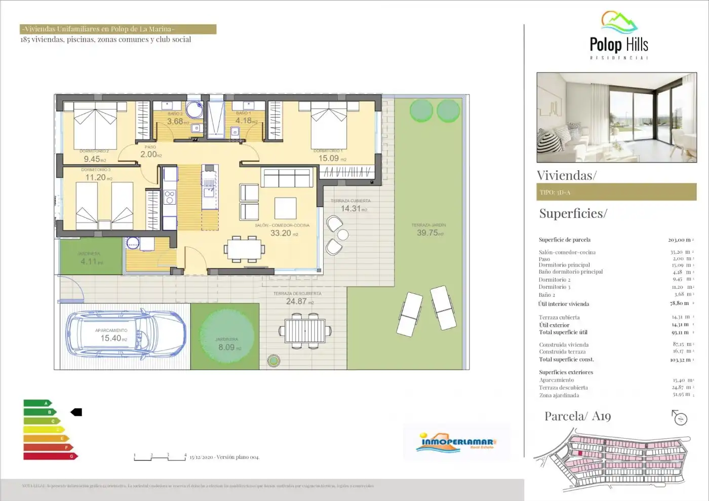 Chalet con jardín en venta en Balcón de Ponoig - Polop Paradis - Polop Hills, imagen 55