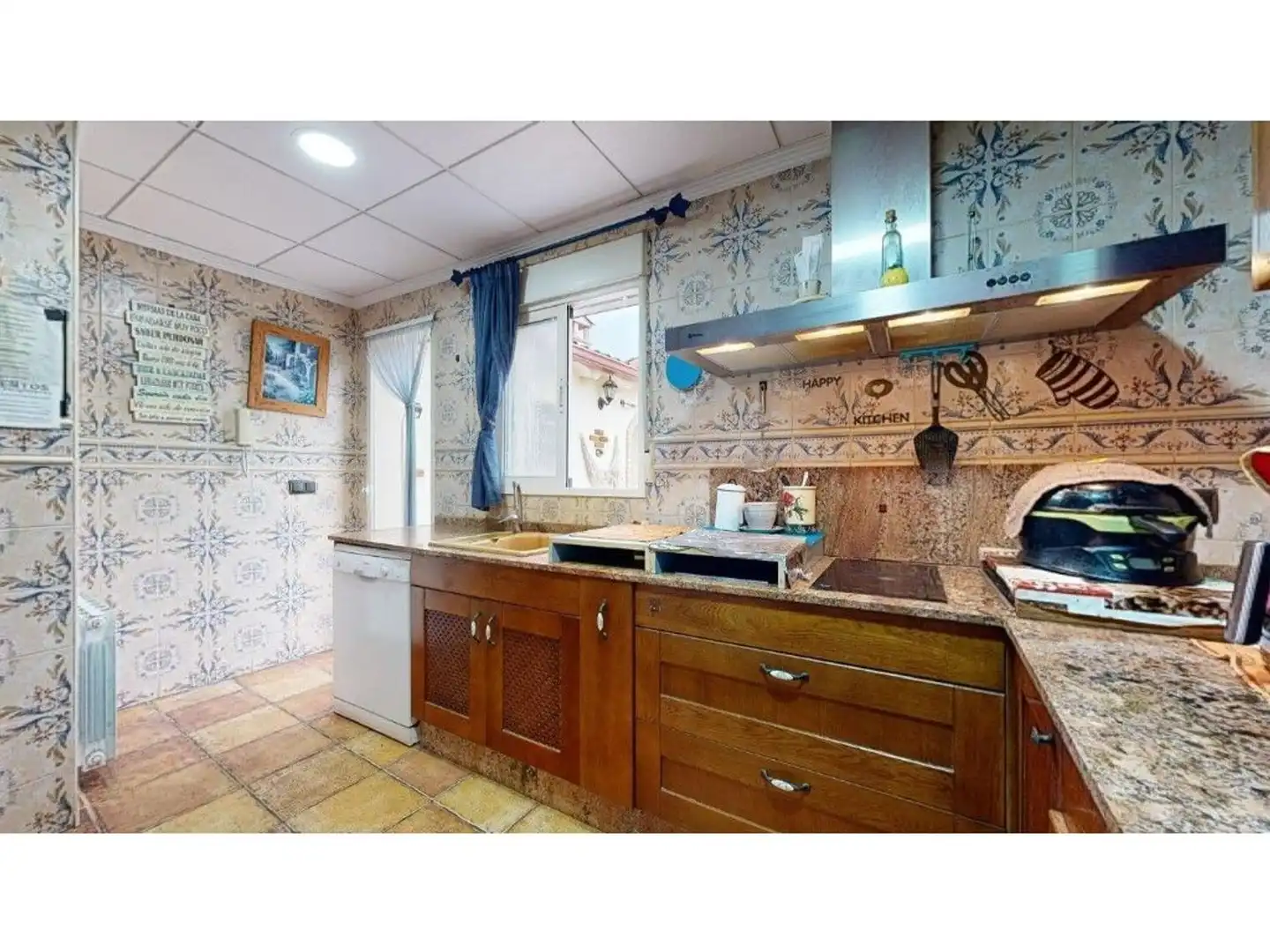 Kitchen of Flat for sale in La Pobla del Duc  with Air Conditioner, Heating and Terrace