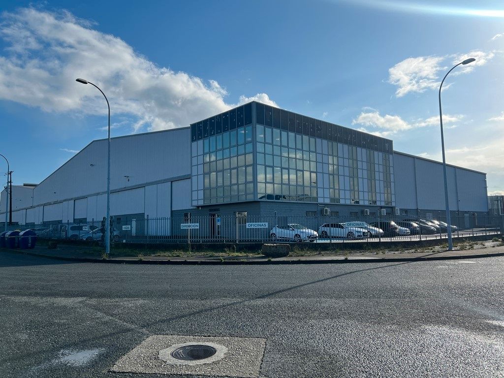 Exterior view of Industrial buildings for sale in Narón  with Heating and Alarm
