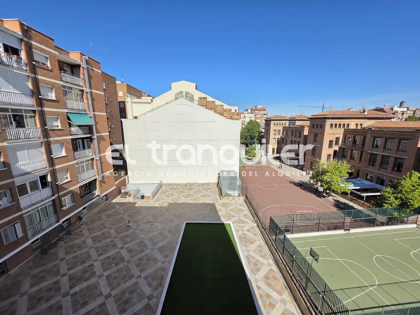 Terrace of Flat for rent in Madrid  with Air Conditioner, Parquet flooring and Terrace