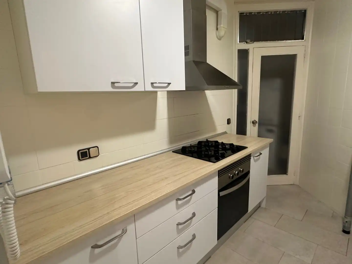 Kitchen of Flat for sale in Barcelona  with Air Conditioner, Heating and Parquet flooring