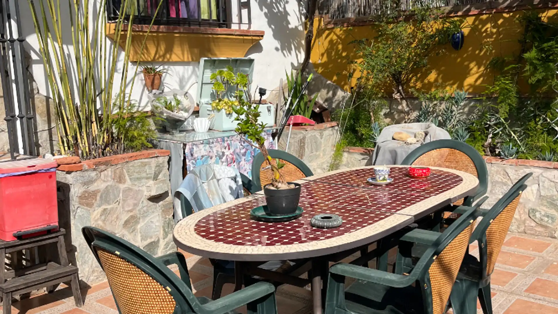 Terrace of Single-family semi-detached for sale in Málaga Capital  with Air Conditioner, Oven and Washing machine