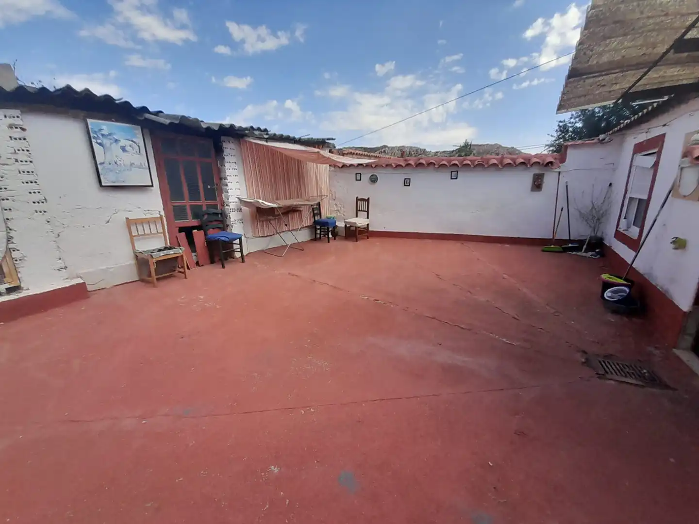 Jardí de Casa adosada en venda en Puertollano amb Aire condicionat i Traster