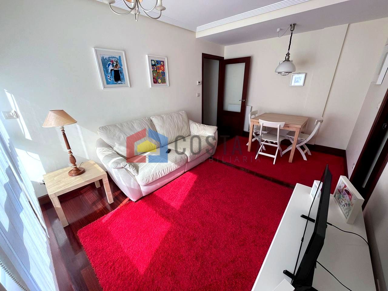 Living room of Flat for sale in Noja  with Terrace, Furnished and Community pool