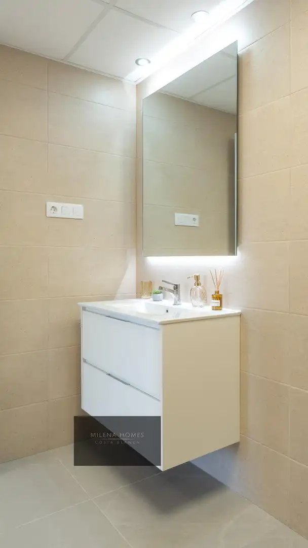 Bany de Apartament en venda en Orihuela amb Aire condicionat, Calefacció i Jardí privat