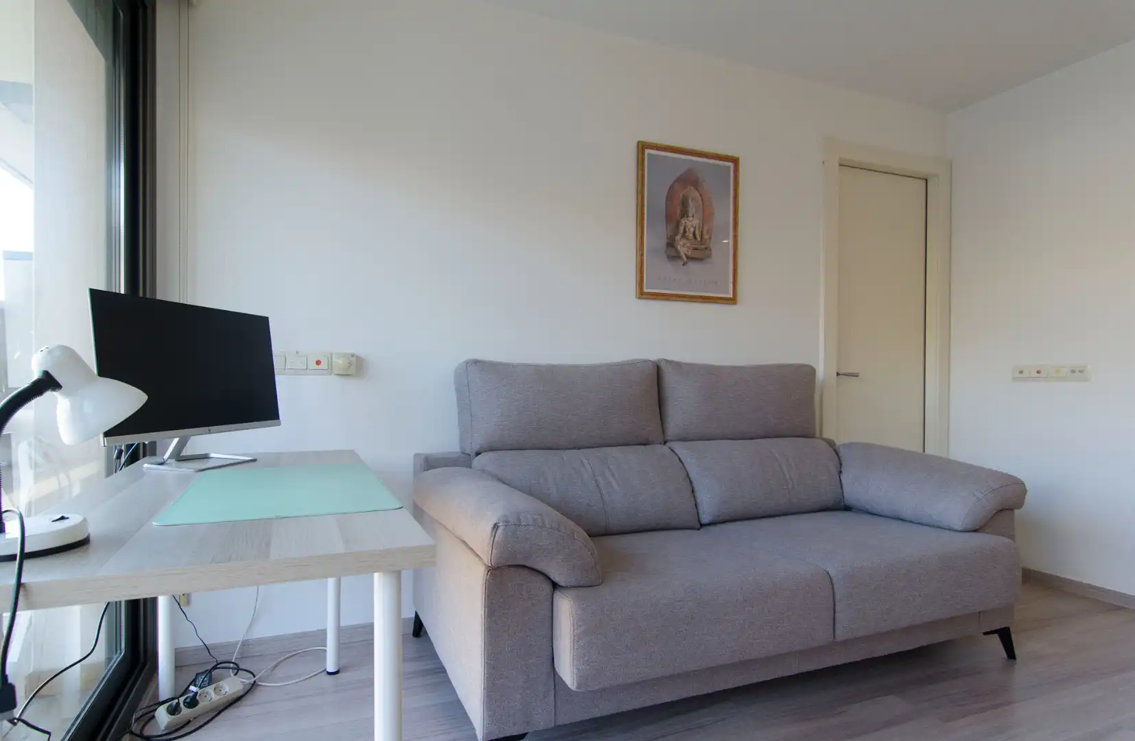 Living room of Flat for sale in Manresa  with Air Conditioner, Heating and Parquet flooring