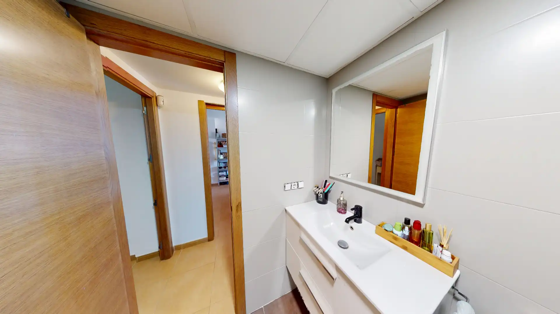 Bathroom of Flat for sale in Roquetas de Mar  with Air Conditioner, Heating and Private garden