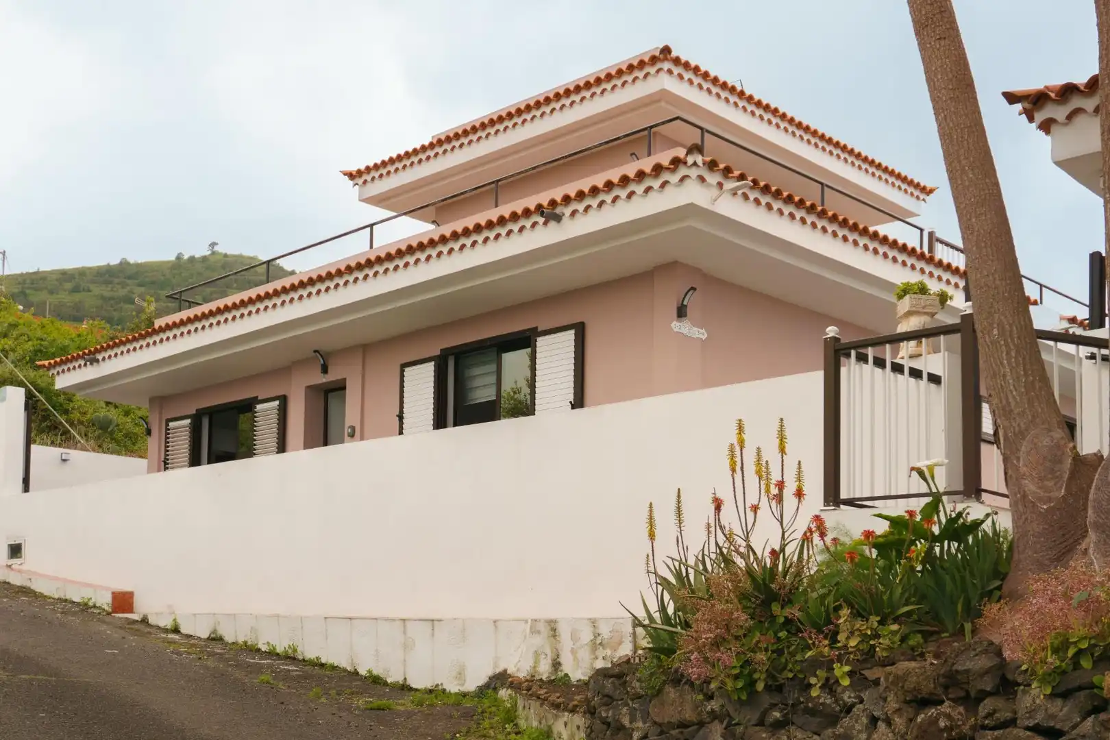 Vista exterior de Casa o xalet en venda en Icod de los Vinos amb Aire condicionat, Calefacció i Jardí privat
