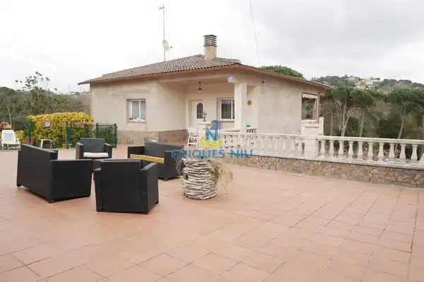 Terrasse von Haus oder Chalet zum Verkauf in Maçanet de la Selva mit Heizung, Privatgarten und Schwimmbad