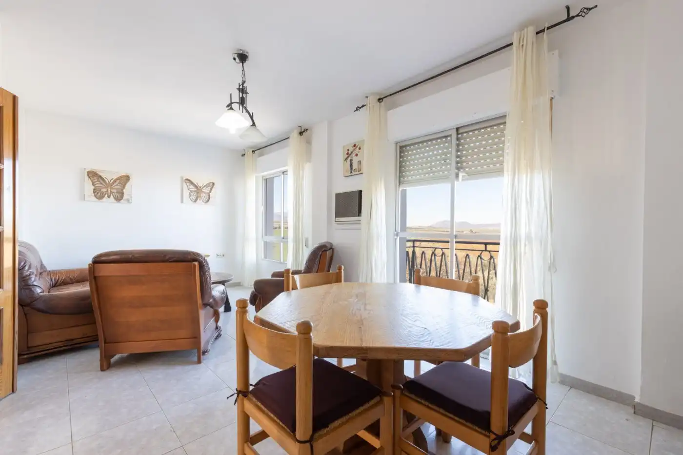 Schlafzimmer von Wohnung zum Verkauf in Moraleda de Zafayona mit Klimaanlage, Terrasse und Balkon