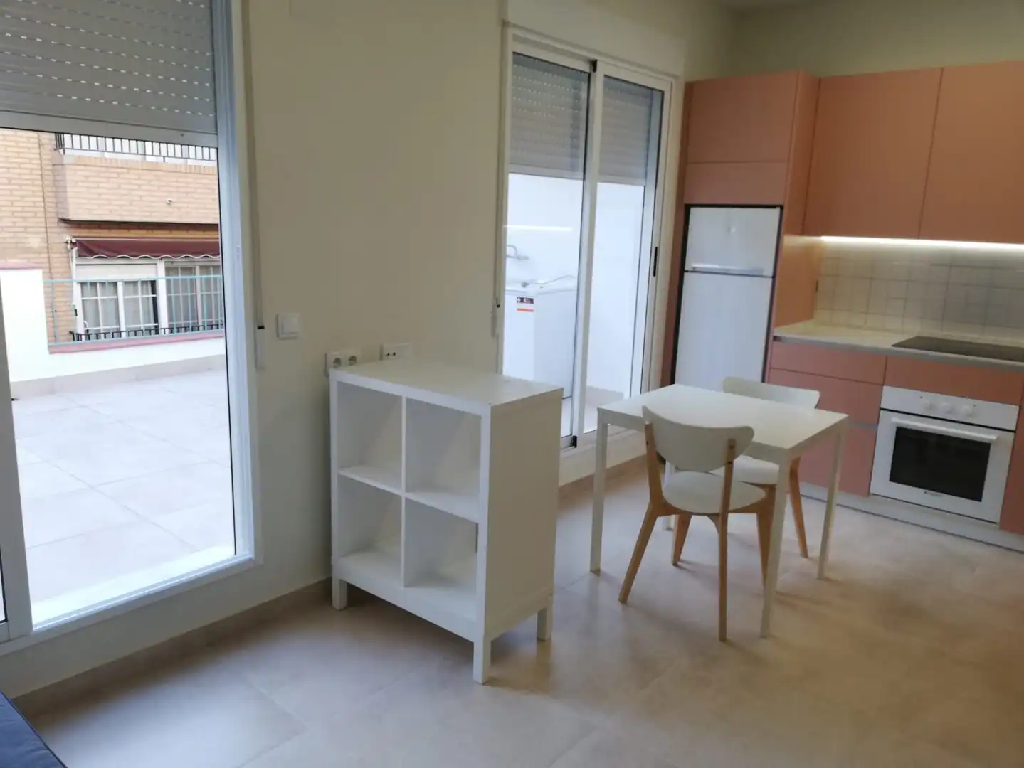 Küche von Dachboden zur Miete in Murcia mit Klimaanlage, Heizung und Terrasse