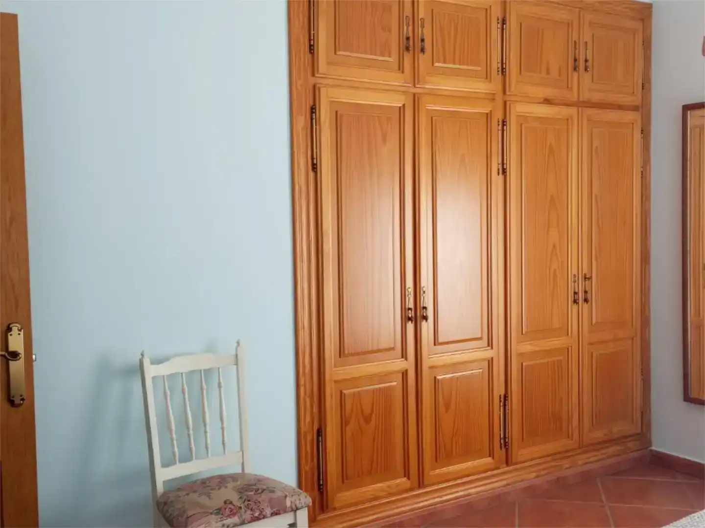 Bedroom of Flat for sale in Marmolejo  with Air Conditioner, Private garden and Storage room