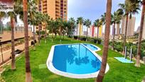 Swimming pool of Flat for sale in Benidorm  with Air Conditioner, Heating and Private garden