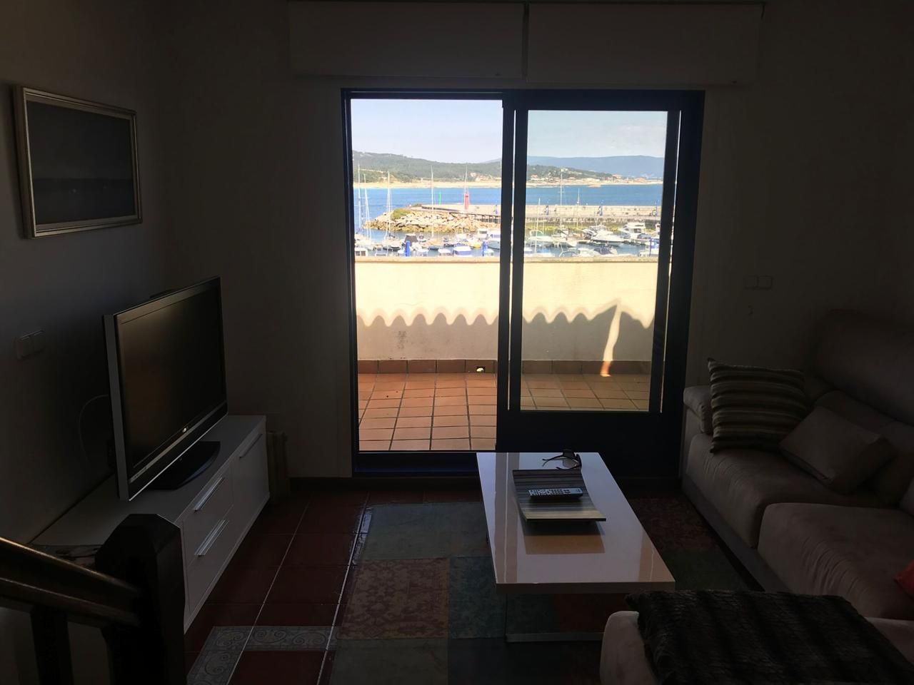 Living room of Duplex to rent in O Grove    with Furnished