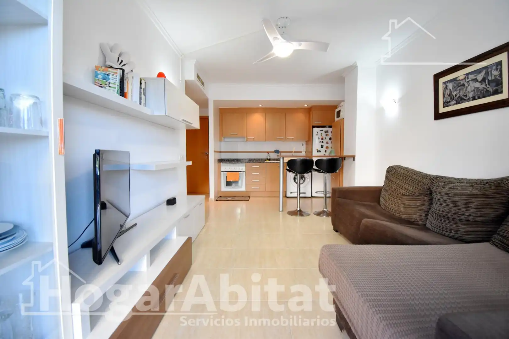 Sala de estar de Piso en venta en Daimús, Valencia