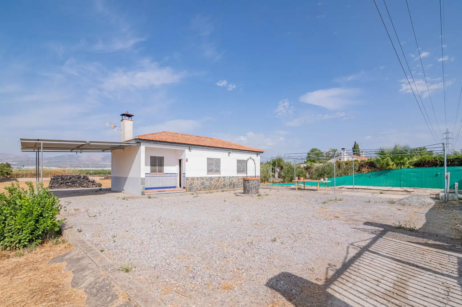 Vista exterior de Finca rústica en venda en Granada amb Moblat