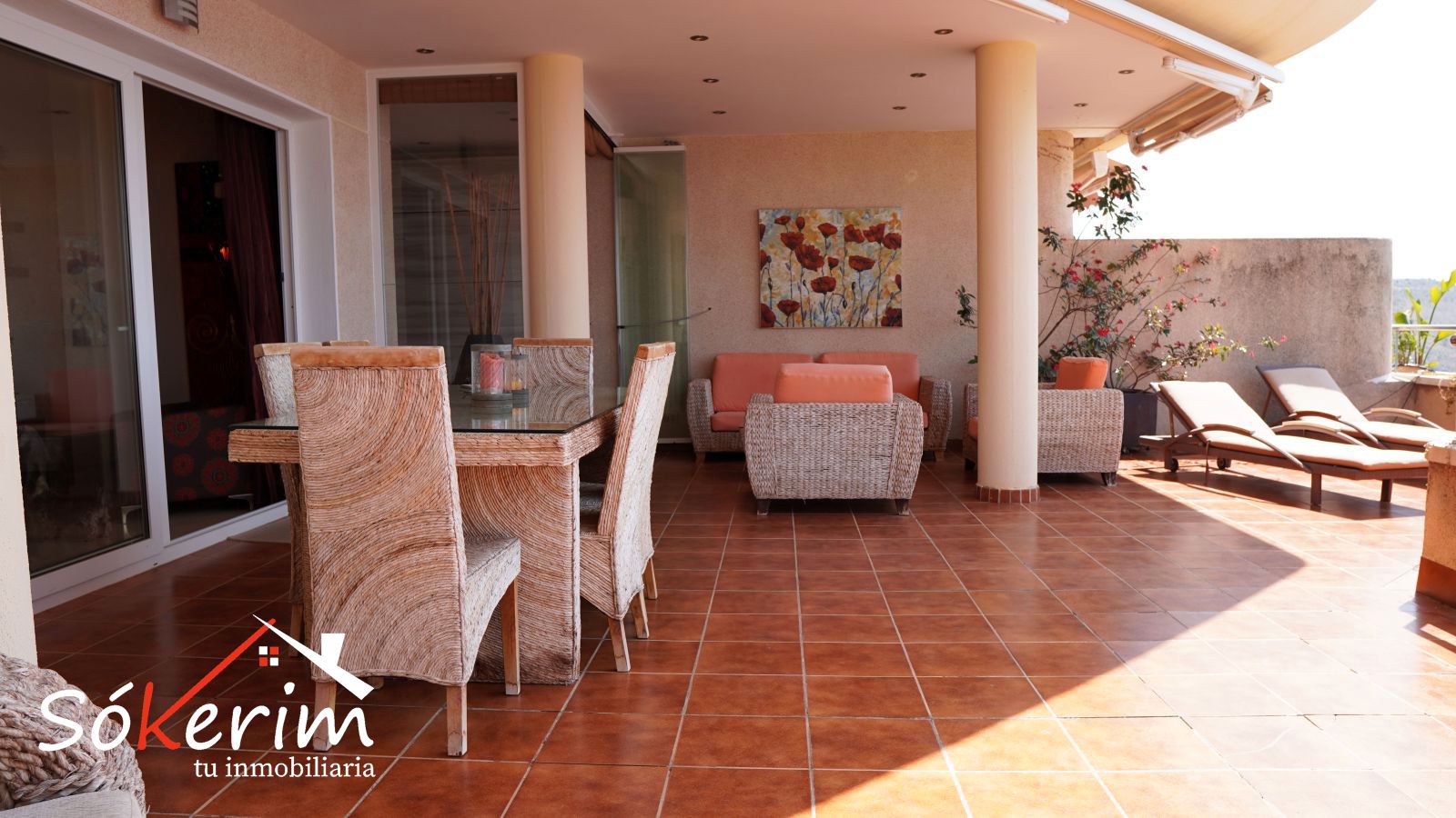 Terrace of Flat for sale in Altea  with Air Conditioner, Terrace and Storage room