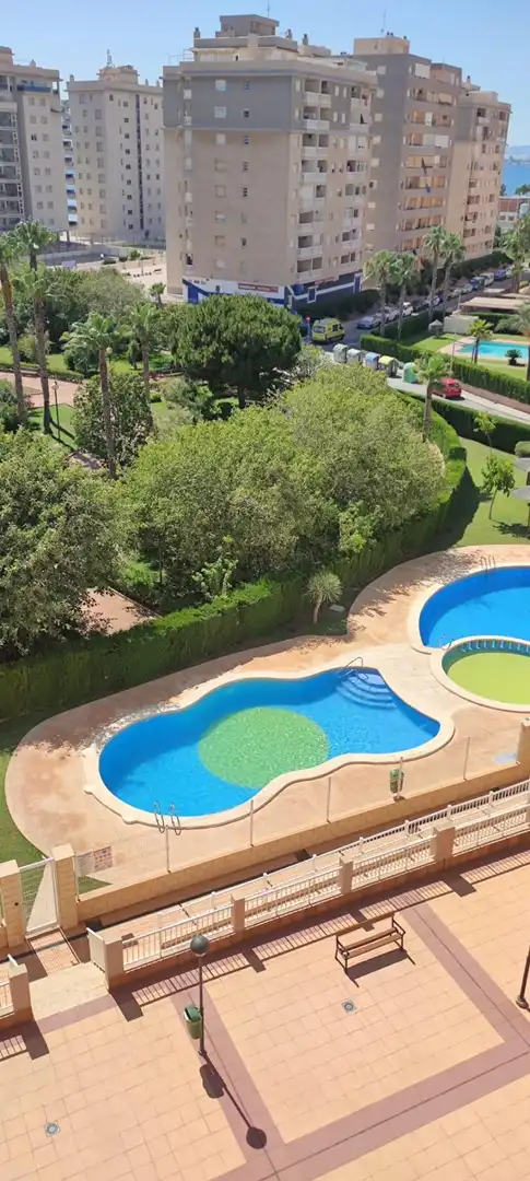 Swimming pool of Apartments for sale in La Manga del Mar Menor