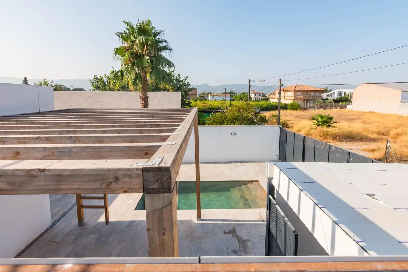 Piscina de Casa o chalet en venta en Murcia con Jardín privado, Terraza y Trastero