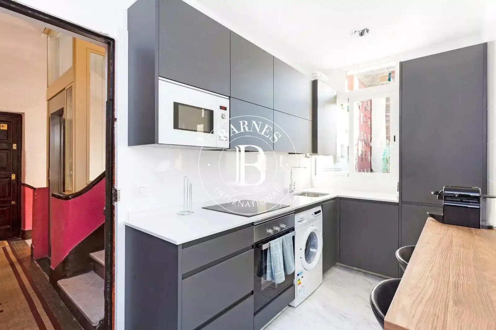 Kitchen of Flat for sale in Madrid  with Air Conditioner, Heating and Furnished