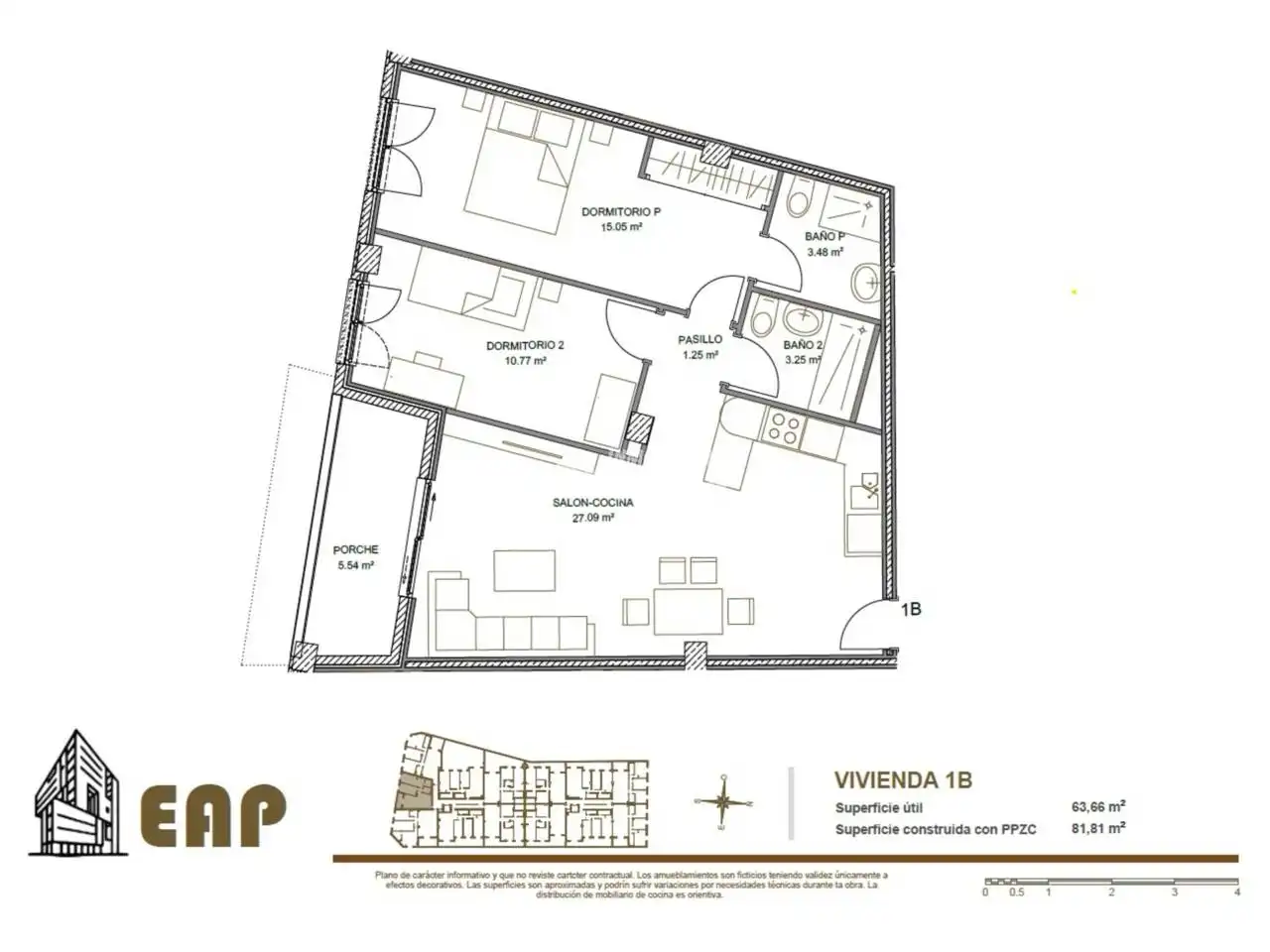 Piso en venta en Cartagena con Aire acondicionado, Terraza y Trastero