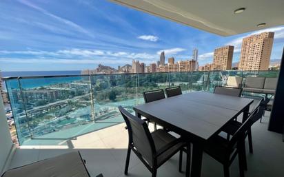 Terrassa de Apartament de lloguer en Benidorm amb Aire condicionat, Terrassa i Balcó