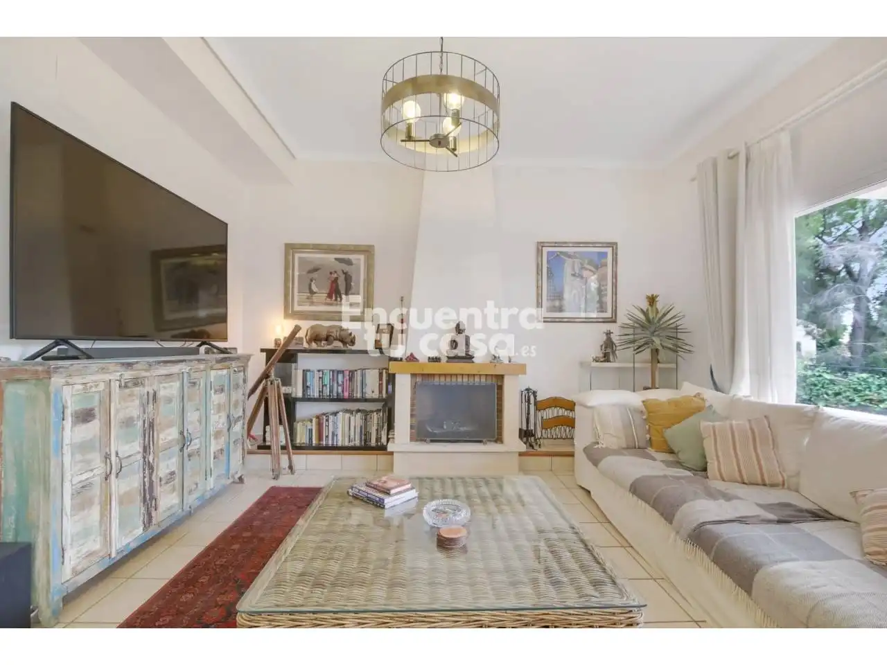 Sala de estar de Casa o chalet en venta en Altea con Aire acondicionado, Calefacción y Jardín privado