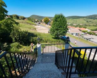 Exterior view of Flat for sale in Valle de Mena  with Private garden, Swimming Pool and Furnished