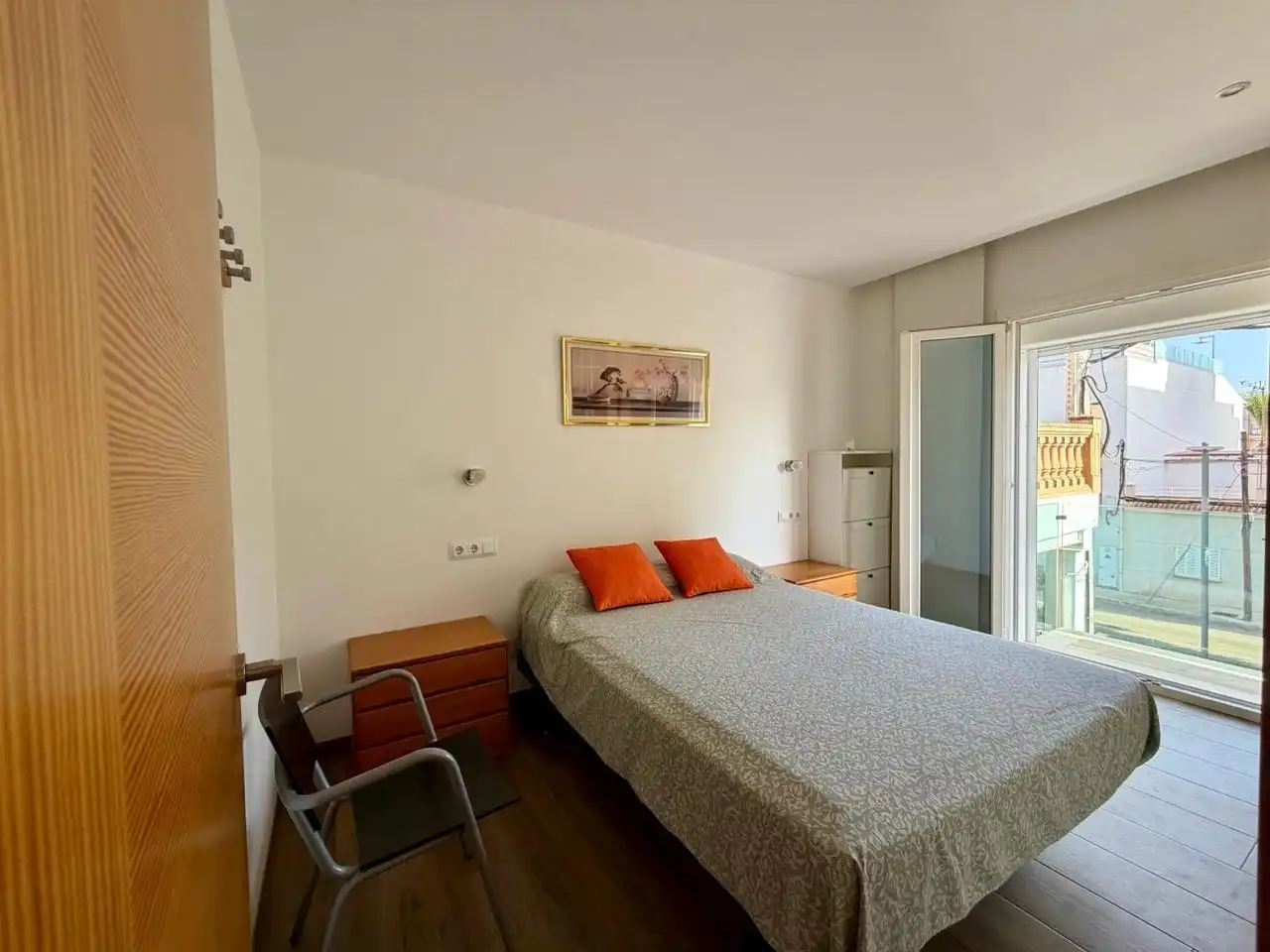 Bedroom of Flat for rent in Santa Margalida  with Air Conditioner, Heating and Terrace