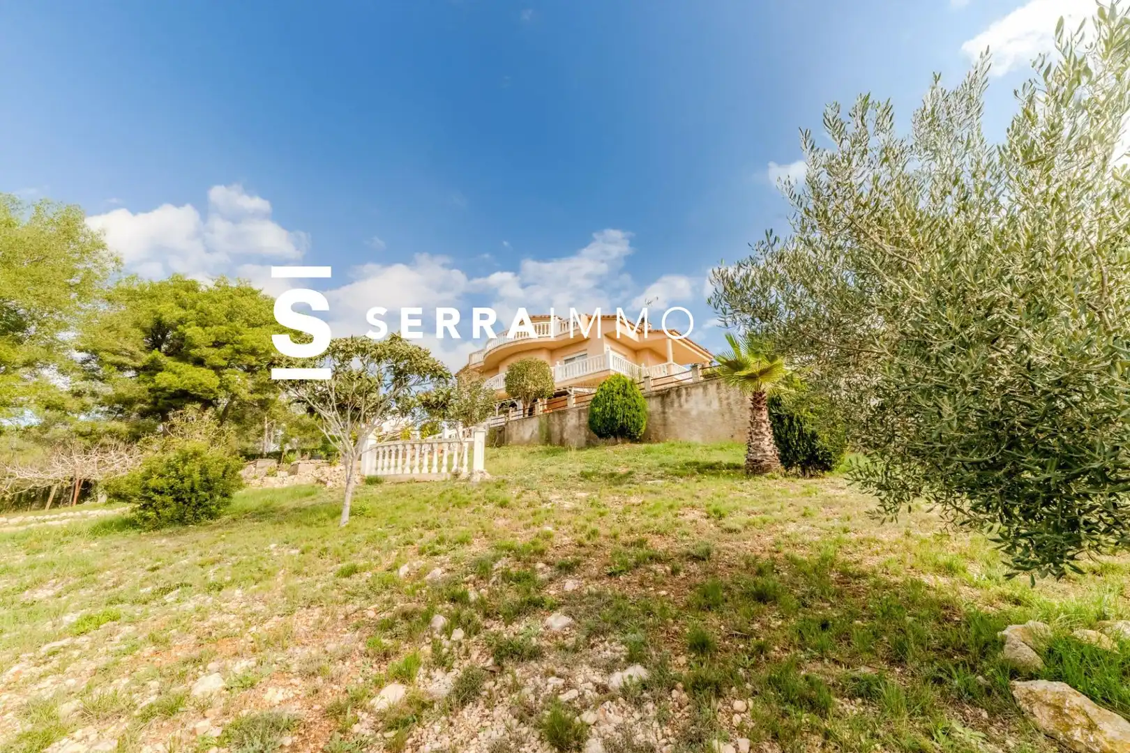 Vista exterior de Casa o xalet en venda en Olivella amb Calefacció, Jardí privat i Terrassa