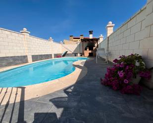 Swimming pool of Single-family semi-detached for sale in Castañares de Rioja  with Private garden, Terrace and Swimming Pool