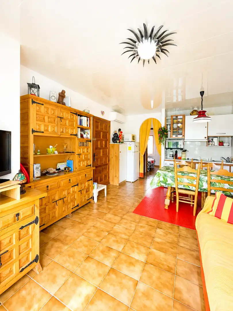 Cocina de Apartamento en venta en Empuriabrava con Aire acondicionado, Calefacción y Terraza