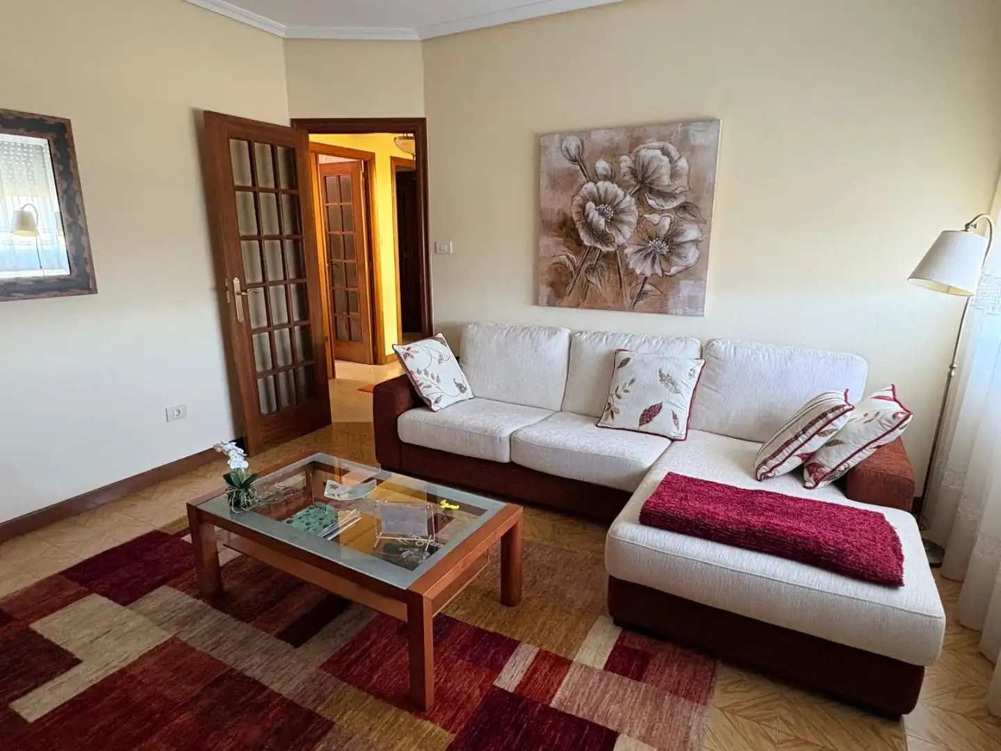 Sala d'estar de Casa o xalet en venda en Campo Lameiro amb Piscina
