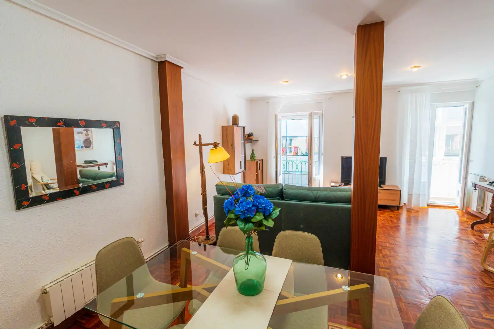 Sala de estar de Piso en venta en Santander con Calefacción, Parquet y Terraza