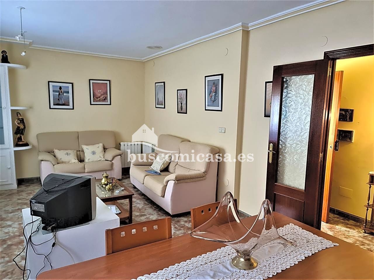 Sala de estar de Piso en venta en Jamilena con Aire acondicionado, Calefacción y Trastero