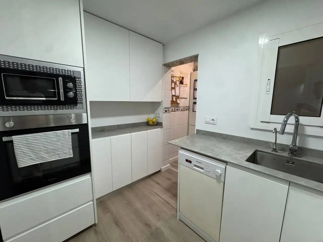 Küche von Wohnung zum Verkauf in Granollers mit Klimaanlage, Heizung und Parkett