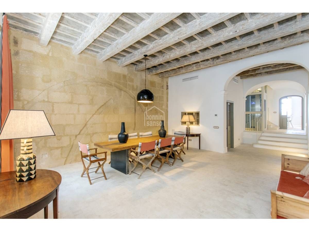 Menjador de Casa o xalet en venda en Maó - Mahón amb Calefacció, Terrassa i Moblat