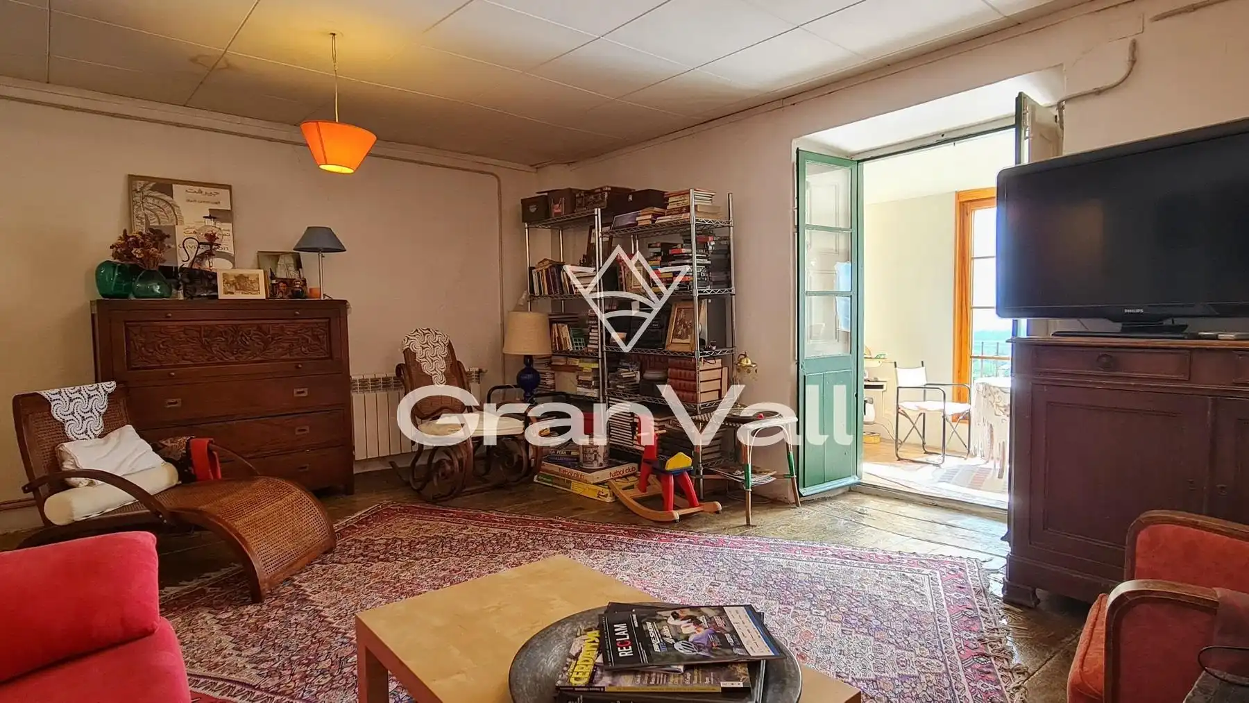 Sala d'estar de Edifici en venda en Puigcerdà