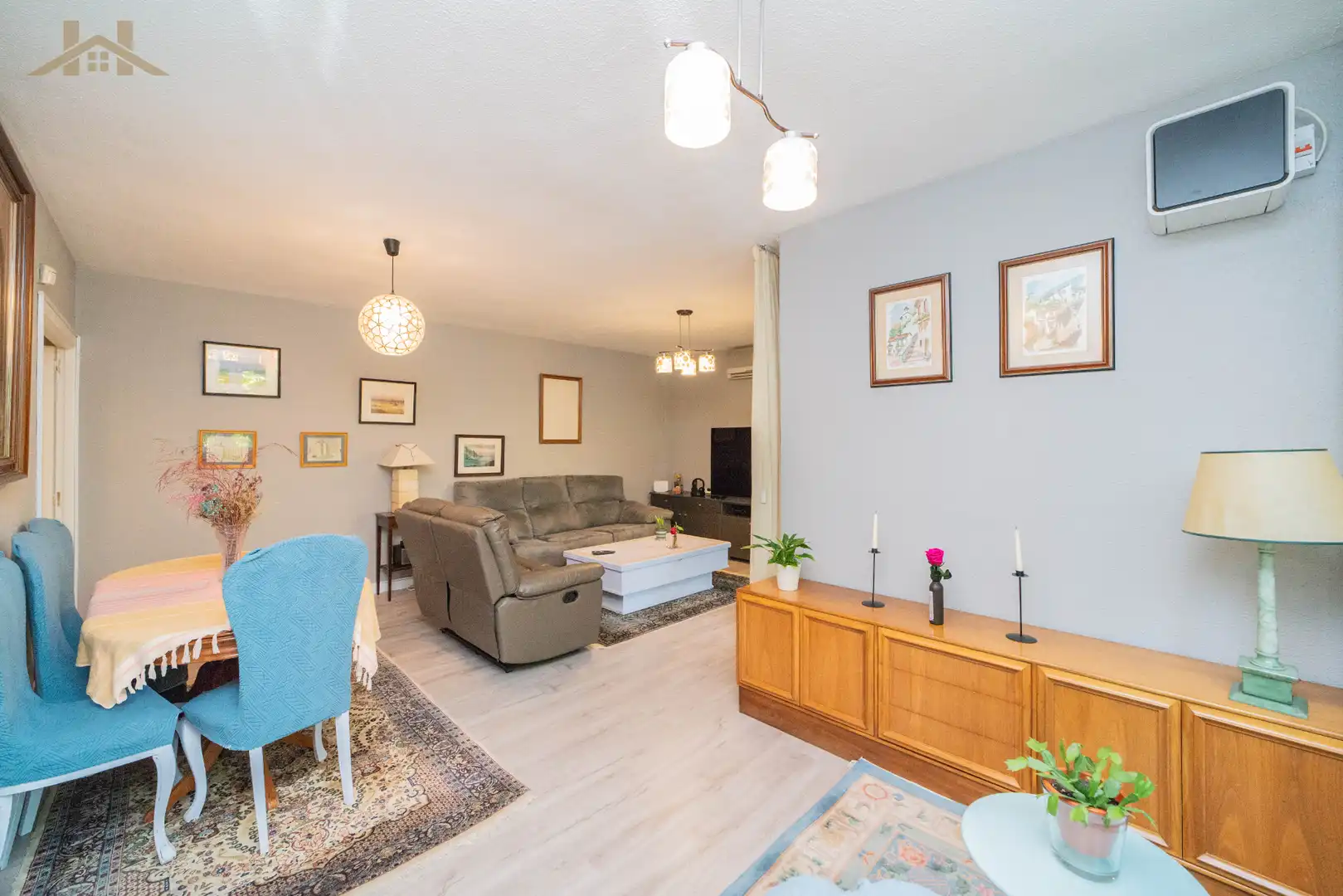 Wohnzimmer von Wohnung zum Verkauf in Villaviciosa de Odón mit Klimaanlage, Heizung und Terrasse