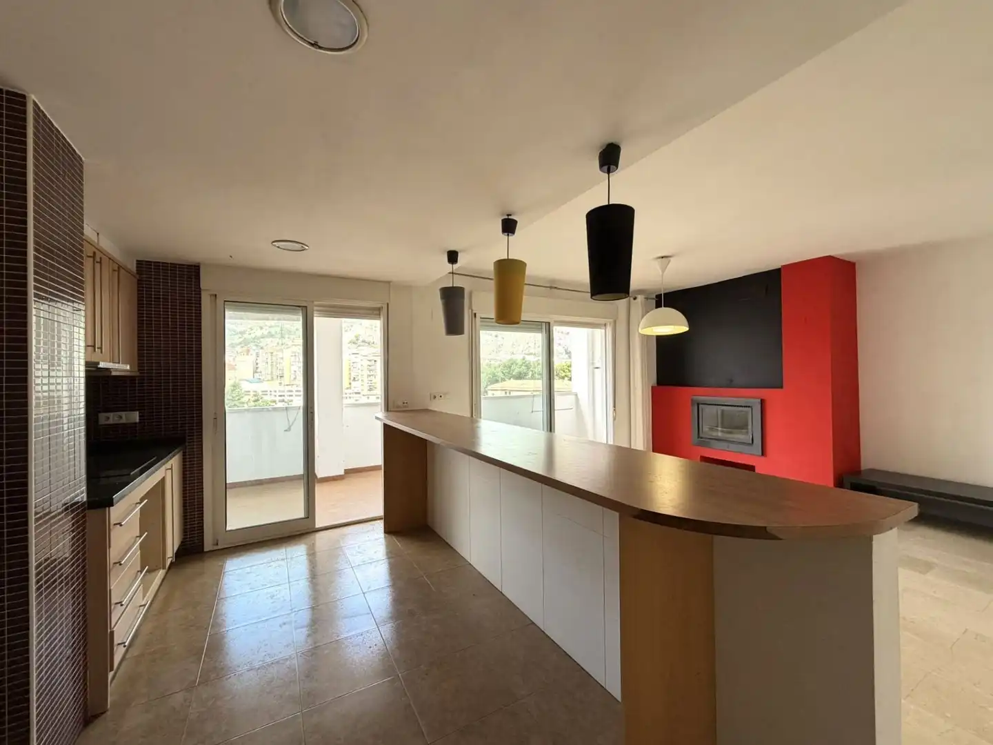 Kitchen of Attic for sale in Alcoy / Alcoi  with Heating, Terrace and Storage room