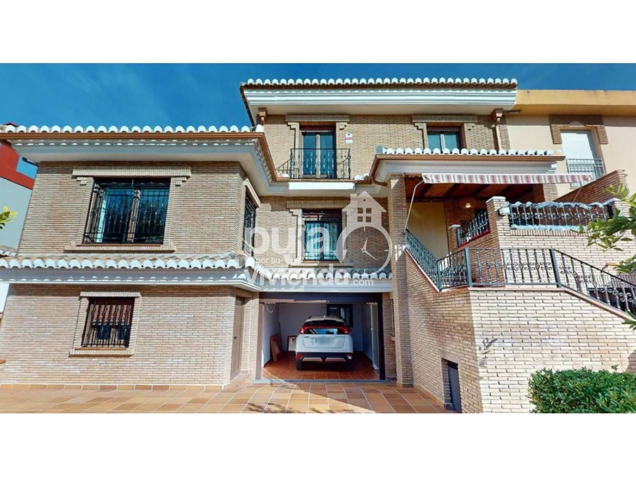 Vista exterior de Casa o chalet en venta en Ogíjares con Aire acondicionado, Jardín privado y Terraza