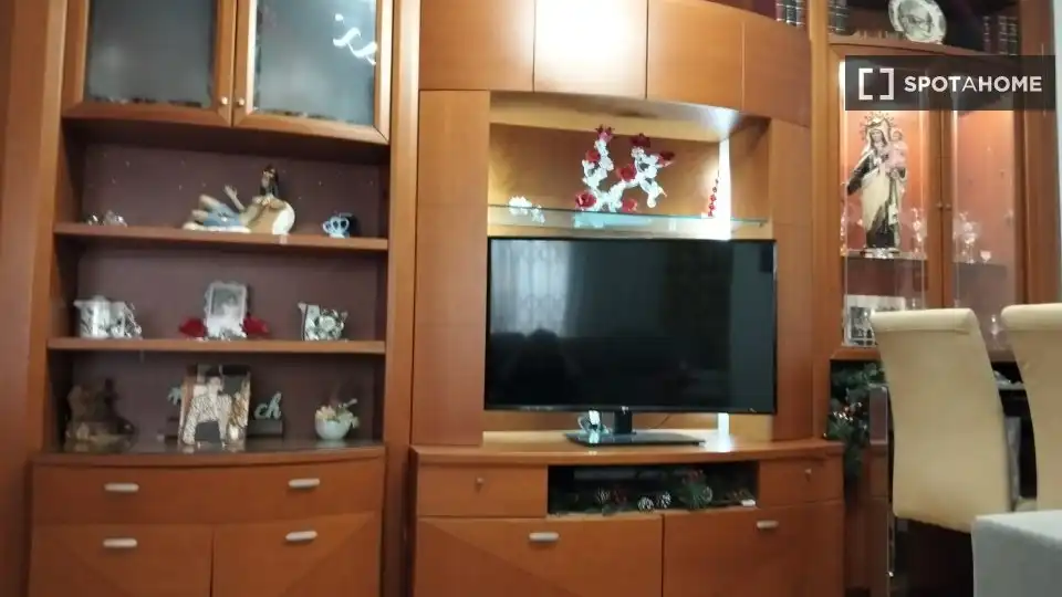 Sala d'estar de Pis de lloguer en Barcelona amb Aire condicionat, Calefacció i Moblat
