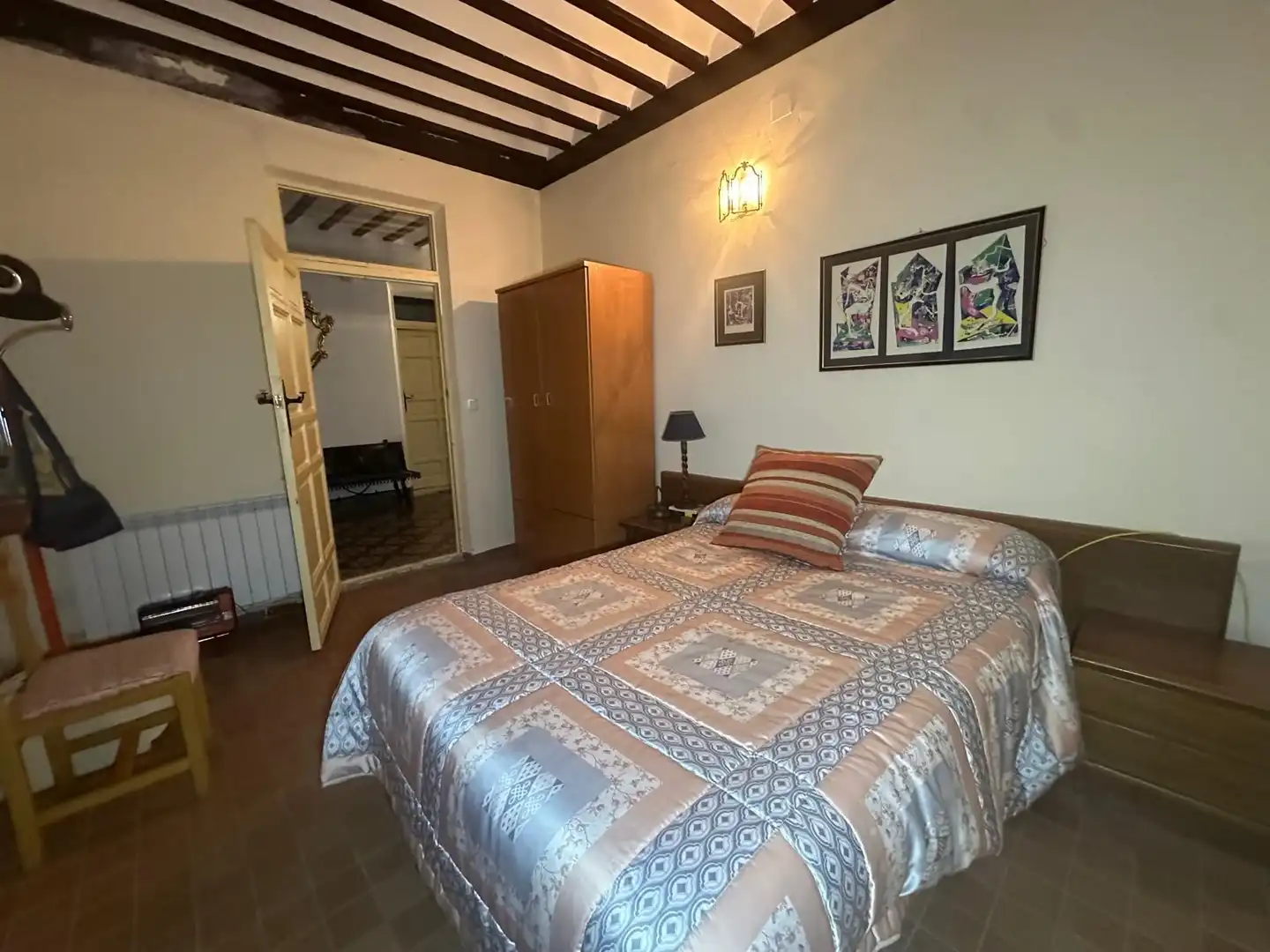 Bedroom of Houses for sale in Argamasilla de Alba  with Balcony