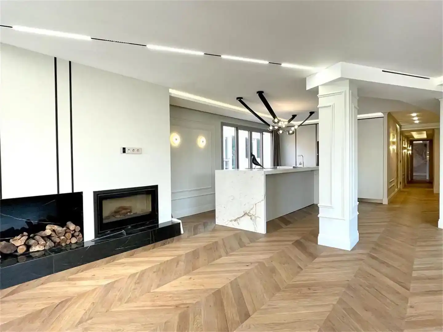 Sala de estar de Piso en venta en  Palma de Mallorca con Aire acondicionado, Calefacción y Parquet