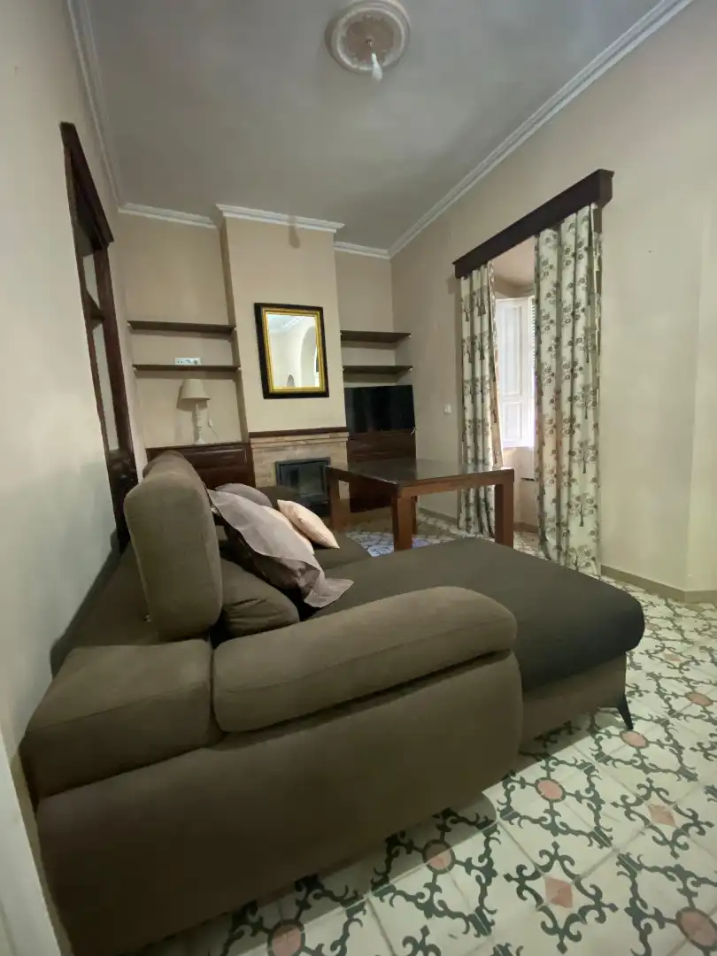 Sala d'estar de Casa o xalet en venda en Fuentes de León