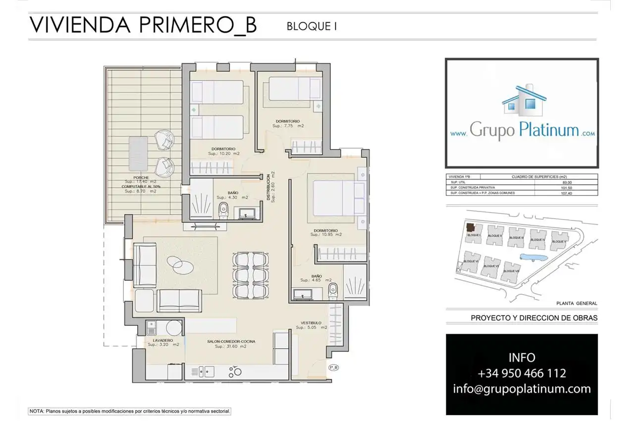 Apartment with pool for sale in San Juan de los Terreros, imagen 19