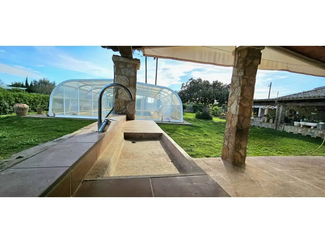 Jardín de Finca rústica en venta en Binissalem con Aire acondicionado, Calefacción y Jardín privado