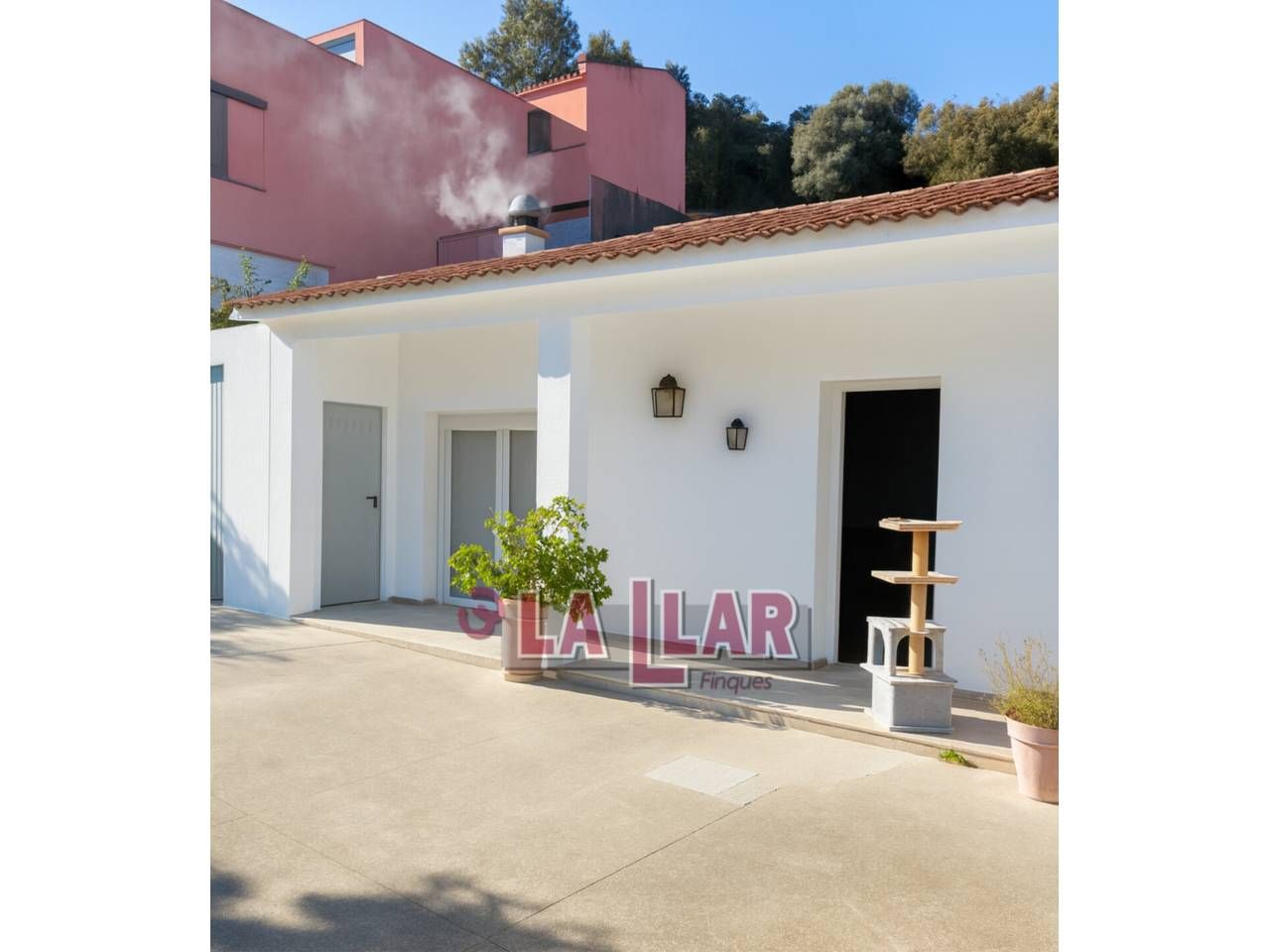 Außenansicht von Country house zum verkauf in Caldes de Montbui mit Privatgarten