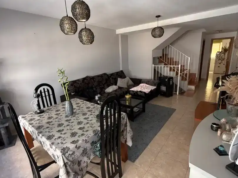 Sala d'estar de Pis en venda en Almazora / Almassora amb Jardí privat, Traster i Moblat